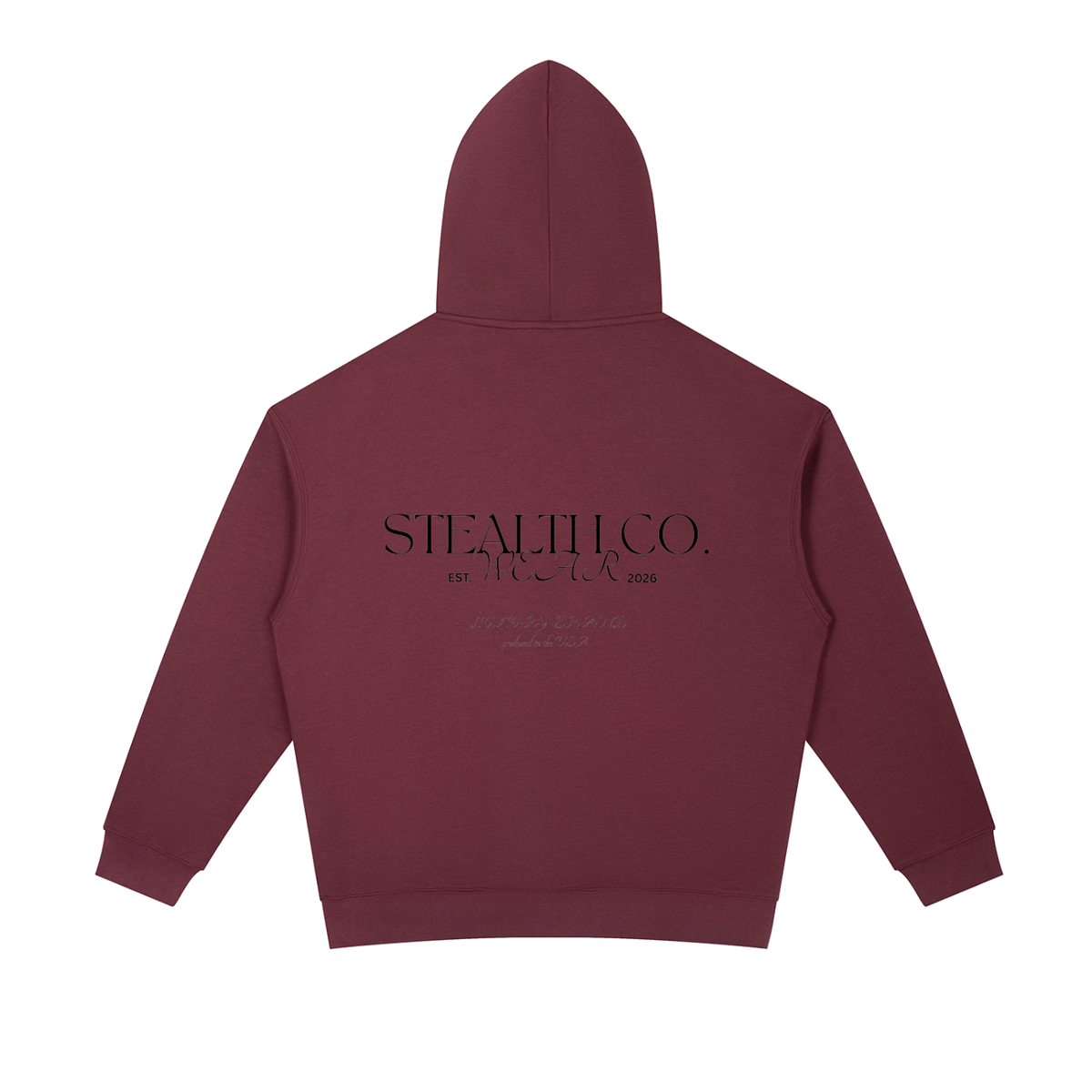 Stealth Co. Casual Heavyweight Hoodie