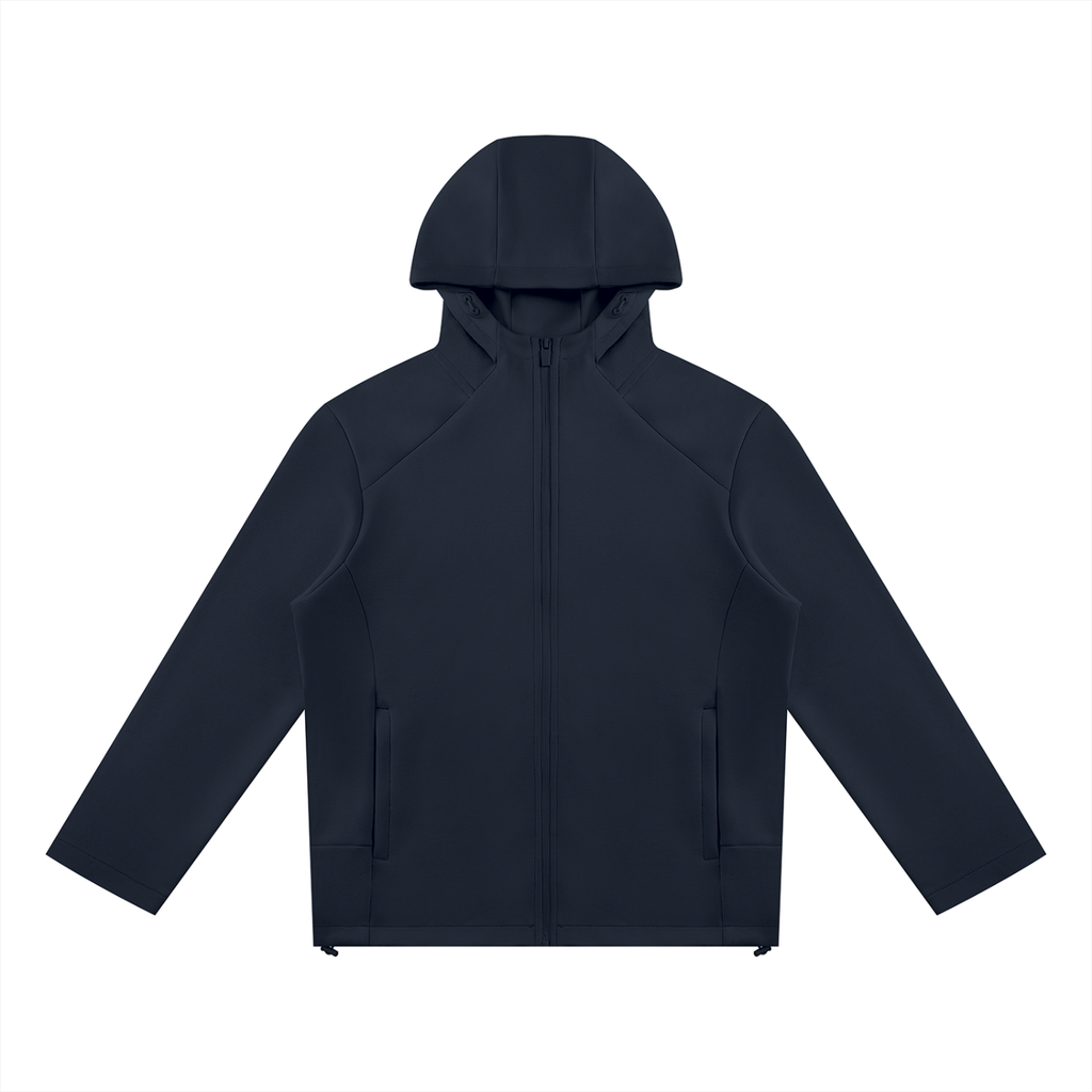 Stealth Co. Whiteout Full Zip-Up Hoodie