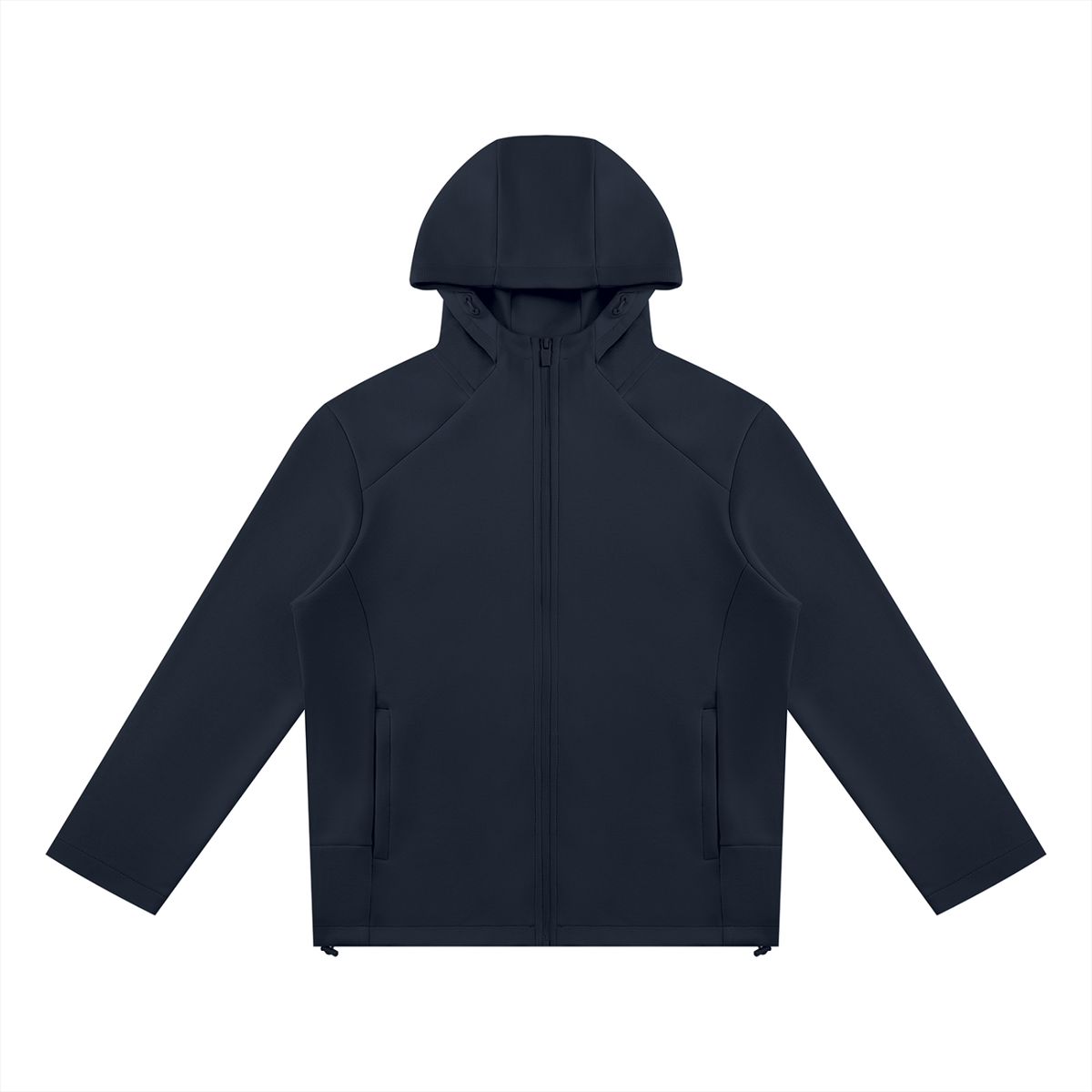 Stealth Co. Whiteout Full Zip-Up Hoodie