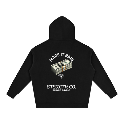 Sealth blackout baggy hoodie