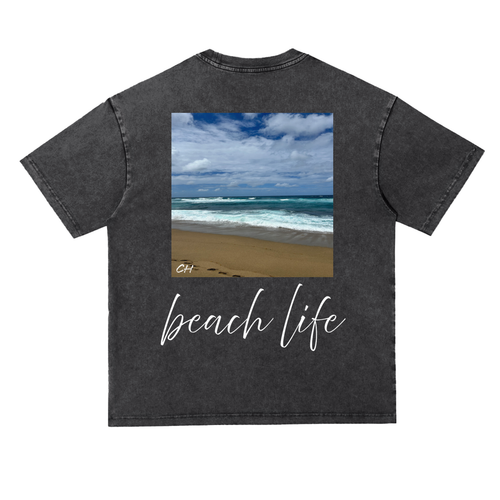 Stealth Co. Blackout Heavyweight Snow Wash Tee